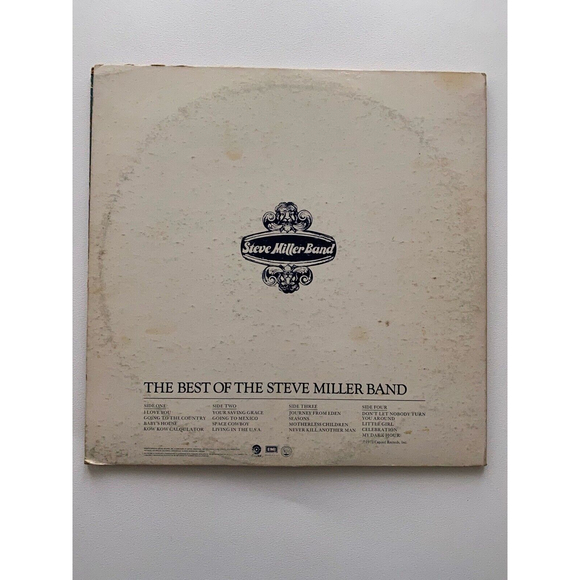 Steve Miller Band Anthology 1972 2 LP + Booklet Capitol Records 11114 EX - Picture 2 of 9